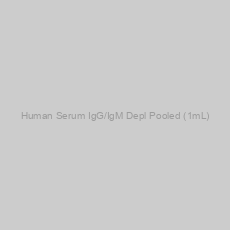Image of Human Serum IgG/IgM Depl Pooled (1mL)